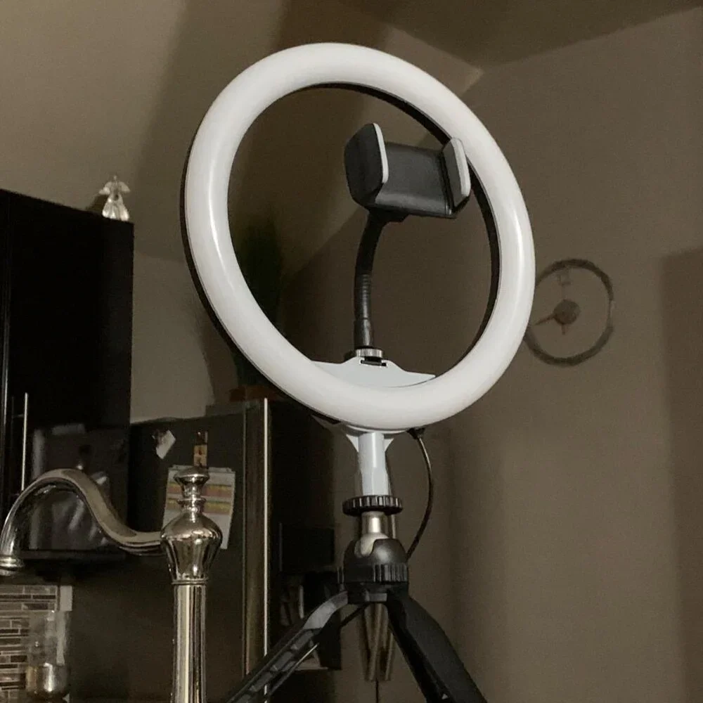 10.5in Laptop Ring Light with Stand